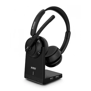 Urban Factory Movee Max Auriculares Bluetooth 5.2 - Reduccion Activa de Ruido - Soporte de Carga - Microfono con Reduccion de Ruido Ambiental - Color 