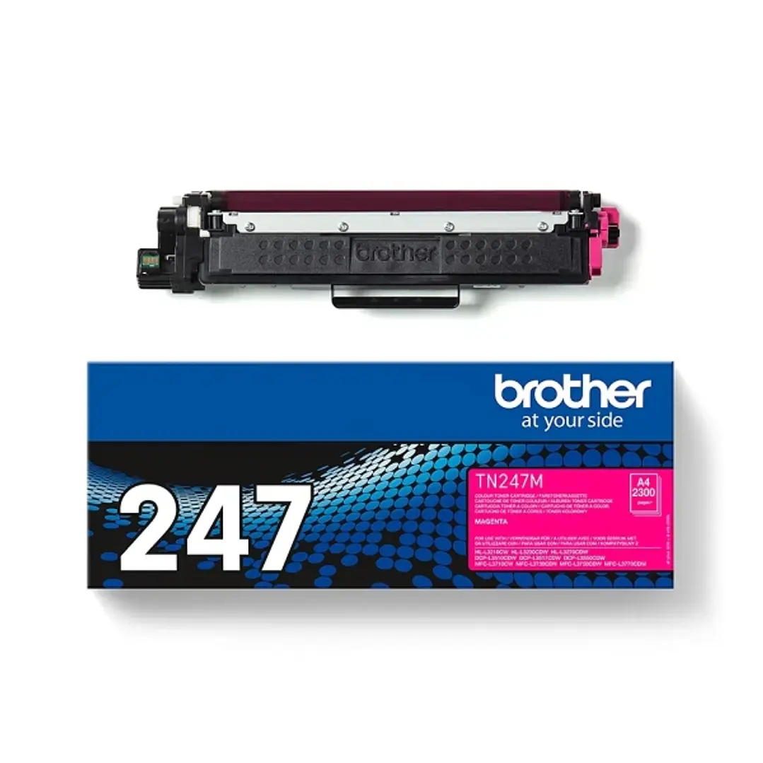 Brother TN247 Magenta Cartucho de Toner Original - TN247M 1