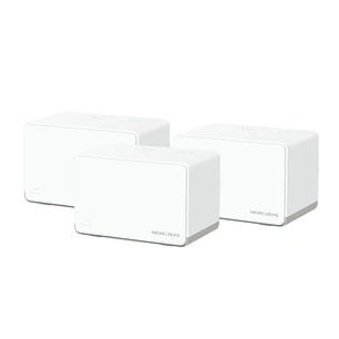Mercusys Halo H70X Sistema Wi-Fi 6 Mesh AX1800 Doble Banda - 3 Unidades Halo - Cobertura hasta 550 m² - Color Blanco