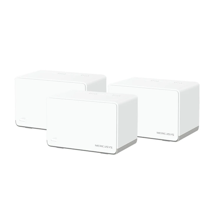 Mercusys Halo H70X Sistema Wi-Fi 6 Mesh AX1800 Doble Banda - 3 Unidades Halo - Cobertura hasta 550 m² - Color Blanco 1