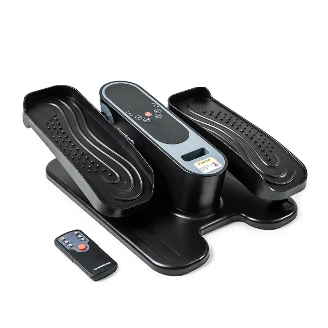 Innovagoods Velora 4000 Mini Eliptica Electrica - Mando a Distancia - 5 Velocidades - 3 Programas Automaticos - Pedaleo Bidireccional - Pantalla LCD - 1
