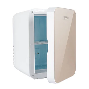 XO CZ002 Mini Nevera - Capacidad 5.5 Litros - Bajo Ruido - Incluye Cable 12/220V - Color Beige - Color Beige