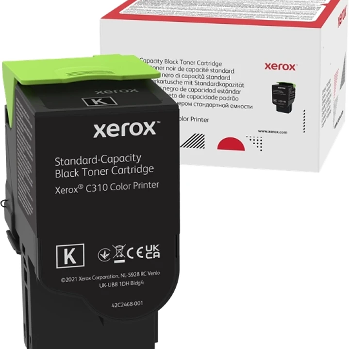 Xerox C310/C315 Negro Cartucho de Toner Original - 006R04356 1