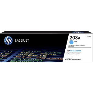 HP CF541A Cyan Cartucho de Toner Original - 203A
