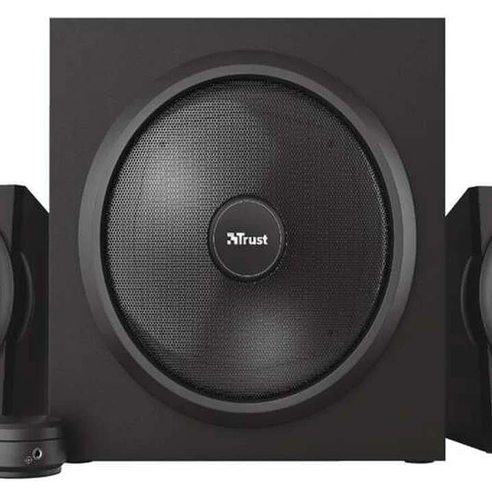 Trust Yuri Sistema de Altavoces 2.1 120W - Subwoofer 30W - Control de Bajos - Cable de 1.50m - Color Negro 1