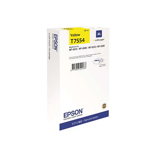 Epson T7554 Amarillo Cartucho de Tinta Original - C13T755440/C13T75544N