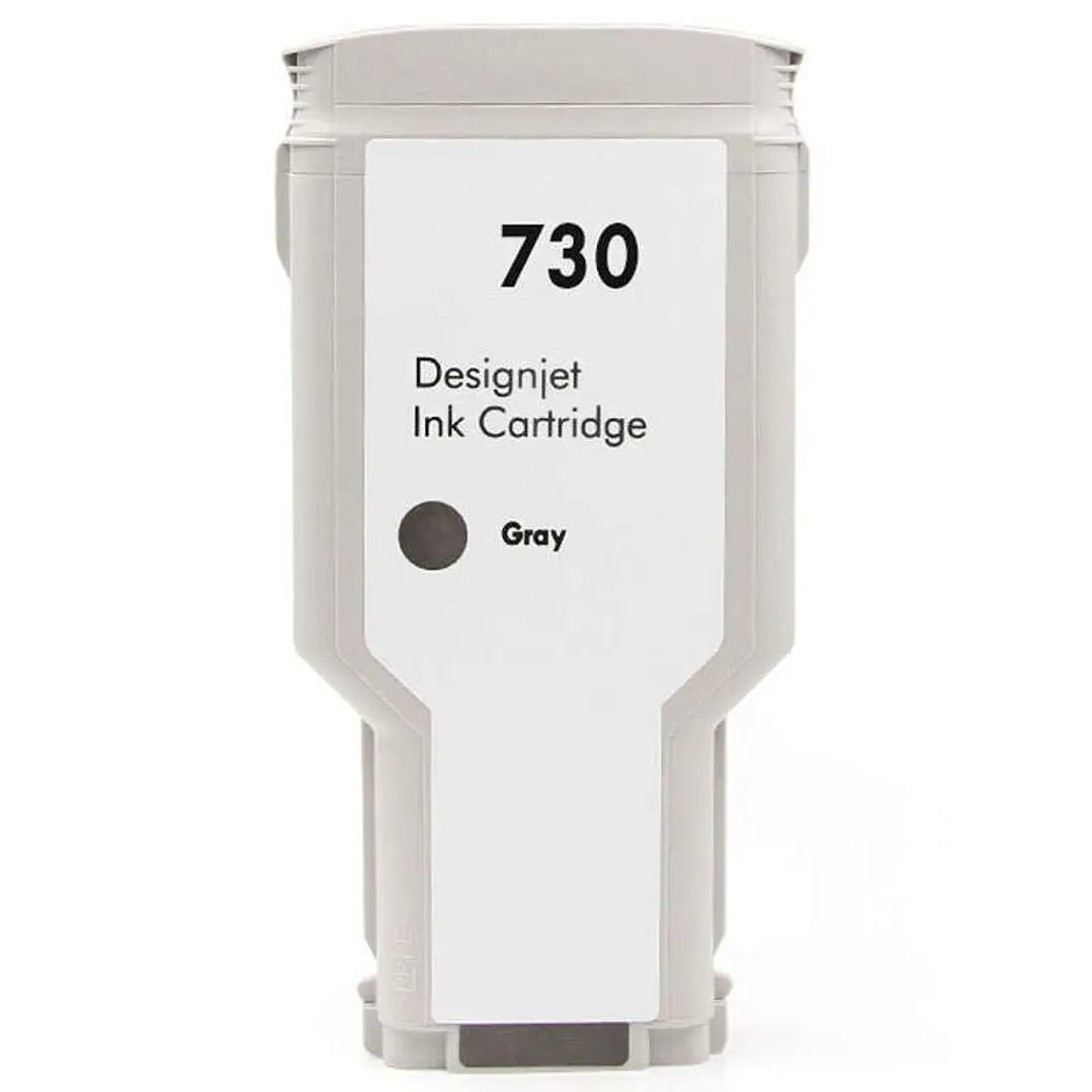 Generico HP 730 Gris Cartucho de Tinta - Reemplaza P2V72A/P2V66A 1