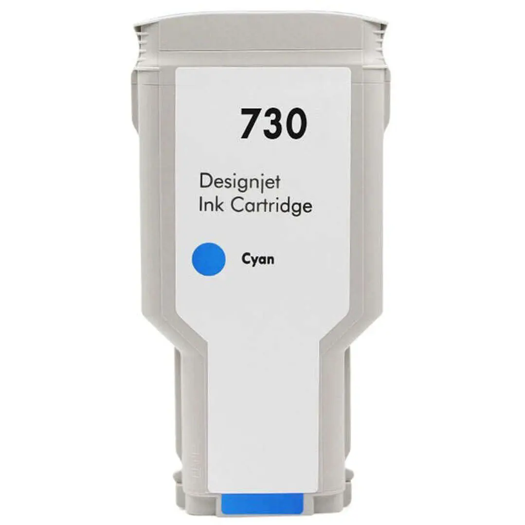 Generico HP 730 Cyan Cartucho de Tinta - Reemplaza P2V68A/P2V62A 1