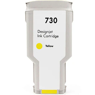 Generico HP 730 Amarillo Cartucho de Tinta - Reemplaza P2V70A/P2V64A