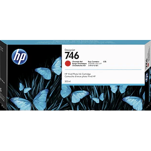 HP 746 Rojo Cartucho de Tinta Original - P2V81A