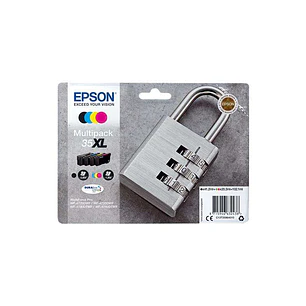 Epson T3596 (35XL) Pack de 4 Cartuchos de Tinta Originales - C13T35964010