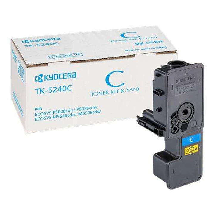 Kyocera TK5240 Cyan Cartucho de Toner Original - 1T02R7CNL0/TK5240C 1