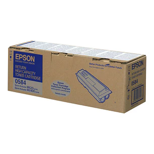 Epson Aculaser M2400/MX20 Negro Cartucho de Toner Original - C13S050584/C13S050582