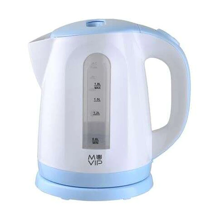 Muvip Hervidor de Agua Electrico 2200W - Capacidad 1.8L - Indicador de Nivel - Base Giratoria 1