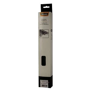 Fellowes Pack de 100 Espirales Metalicas 14mm - Hasta 100 Paginas - Color Negro