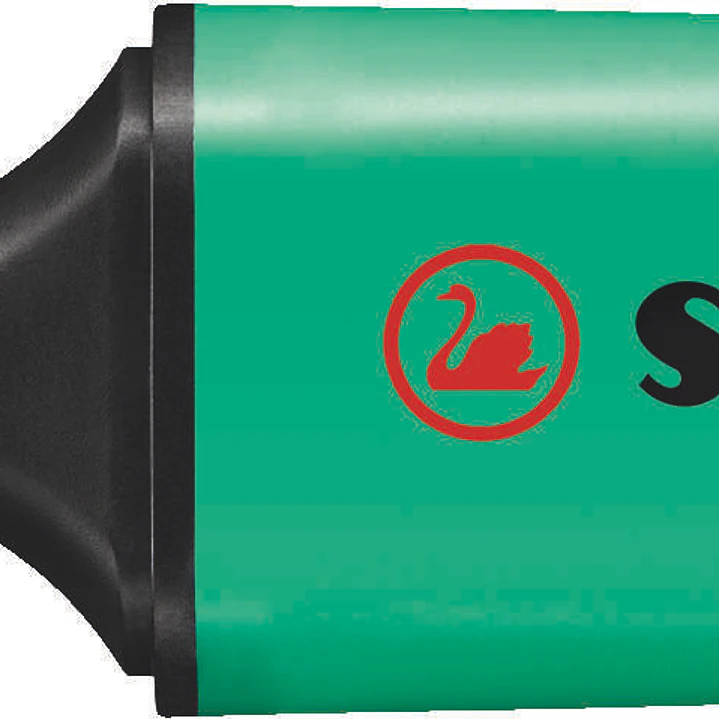 Stabilo Boss 70 Rotulador Marcador Fluorescente - Trazo entre 2 y 5mm - Recargable - Tinta con Base de Agua - Color Turquesa Fluorescente 1