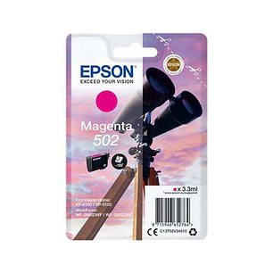 Epson 502 Magenta Cartucho de Tinta Original - C13T02V34010