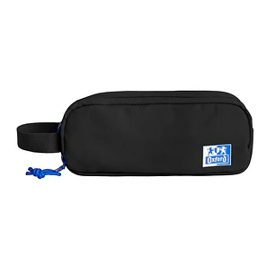 Oxford B-Smart Estuche Portatodo - 3 Compartimentos - Asa Lateral - Fabricado en Material Reciclado - Color Negro