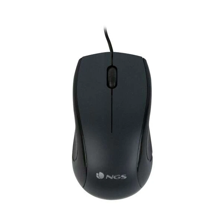 NGS Mist Raton USB 1000dpi - 3 Botones - Uso Ambidiestro - Color Negro 1