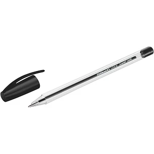 Pelikan Stick Super Soft Boligrafo Trazo 1mm - Tinta Super Fluida - Empuñadura Triangular - Color Negro