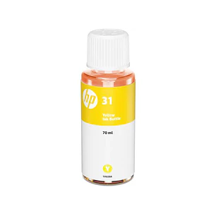 HP 31 Amarillo Botella de Tinta Original - 1VU28AE