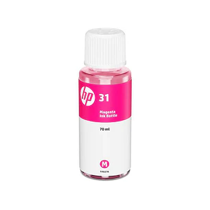 HP 31 Magenta Botella de Tinta Original - 1VU27AE