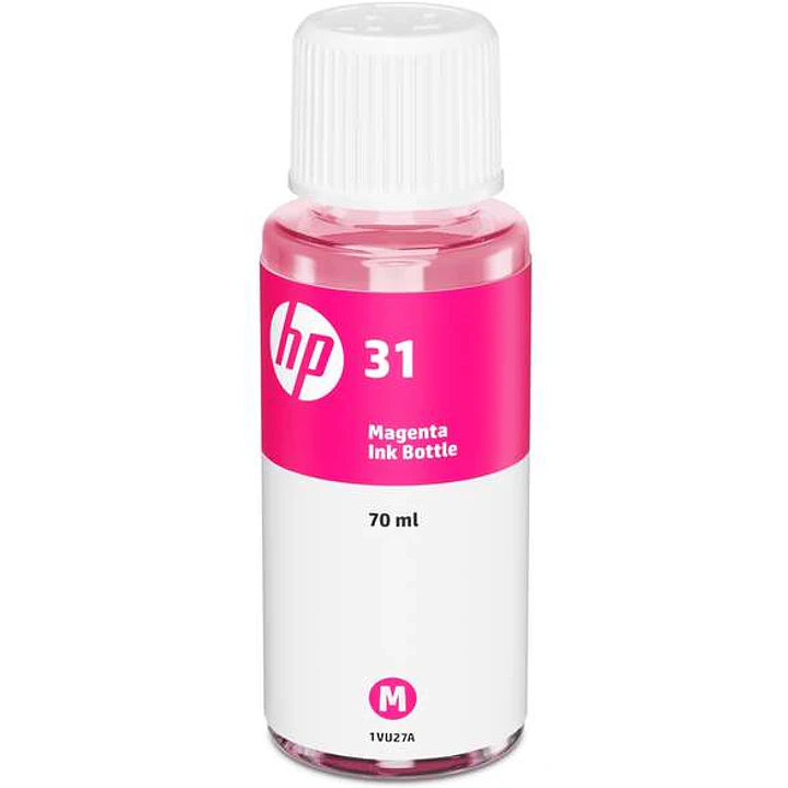 HP 31 Magenta Botella de Tinta Original - 1VU27AE 1