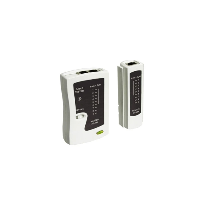 WP Testeador de Red RJ11 / RJ12 / RJ45 / BNC - Color Blanco 1