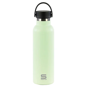 Safta Botella Termo de 600ml - Acero Inoxidable - Asa Superior - Color Verde