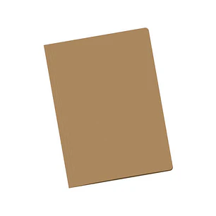 Dohe Pack de 50 Subcarpetas de Cartulina de 170gr A4 - Con Ranura para Fastener - Resistente y Duradera - Ideal para Organizar Documentos - Color Marr