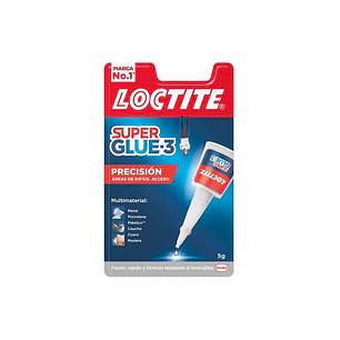 Loctite Precision Pegamento Universal Instantaneo 5gr - Maxima Resistencia - Union Instantanea -  2640076/2712223/2644833/2985032