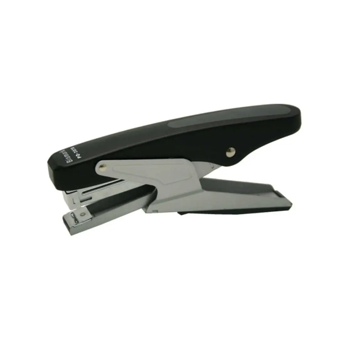 Bismark Grapadora de Tenaza - Capacidad de Grapado 20 Hojas - Diseño Ergonomico - Alta Durabilidad - Color Negro 1