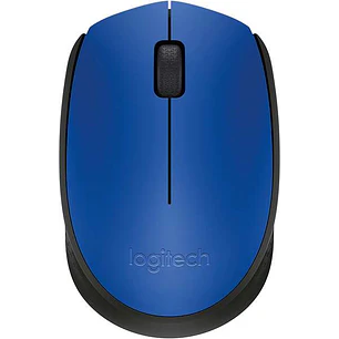 Logitech M171 Raton Inalambrico 1000dpi - 3 Botones - Uso Ambidiestro - Color Azul