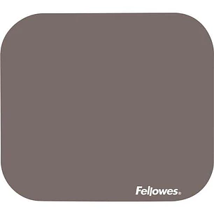 Fellowes Alfombrilla Premium - Base de Goma Antideslizante - Superficie de Poliester - 23.2x19.9cm - Color Gris