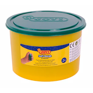 Jovi Soft Dough Blandiver Bote de Pasta de Modelaje 460gr - Blanda y Flexible - Facil de Amasar y Moldear - Ideal para Iniciacion al Modelaje - Color 