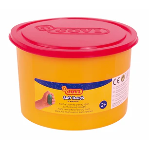 Jovi Soft Dough Blandiver Bote de Pasta de Modelaje 460gr - Blanda y Flexible - Facil de Amasar y Moldear - Ideal para Iniciacion al Modelaje - Color 