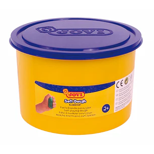 Jovi Soft Dough Blandiver Bote de Pasta de Modelaje 460gr - Blanda y Flexible - Facil de Amasar y Moldear - Ideal para Iniciacion al Modelaje - Color 