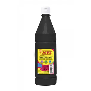 Jovi Tempera Paint Tempera Liquida 1000ml - Base Agua - Lista para Usar - Alto Poder Cubriente - Secado Rapido - Excelente Rendimiento - Facil Aplicac