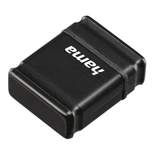 Hama Smartly Memoria Pendrive USB 2.0 con Tapa - 64GB de Capacidad - 15Mb/s de Transferencia - Color Negro
