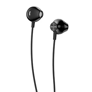 Philips TAUE100 Auriculares In?Ear con Cable - Sonido de Graves Mejorado - Controladores 14.2mm con Iman de Neodimio - Frecuencia 20Hz?20kHz - Sensibi