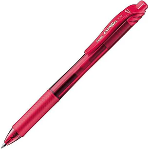 Pentel Energel X Boligrafo de Bola Retractil - Punta 0.7mm - Trazo 0.35mm - Tinta Gel - Recargable - Grip de Agarre - 50% de Materiales Reciclados - C