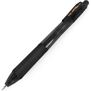 Pentel Energel X Boligrafo de Bola Retractil - Punta 0.7mm - Trazo 0.35mm - Tinta Gel - Recargable - Grip de Agarre - 50% de Materiales Reciclados - C