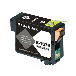 Epson T1578 Negro Mate Cartucho de Tinta Pigmentada Generico - Reemplaza C13T15784010