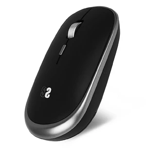 Subblim Raton Inalambrico Mini - Diseño Ergonomico y Elegante - Conexion USB Plug & Play - Tecnologia Silent Click - Ambidiestro - Resolucion Ajustabl