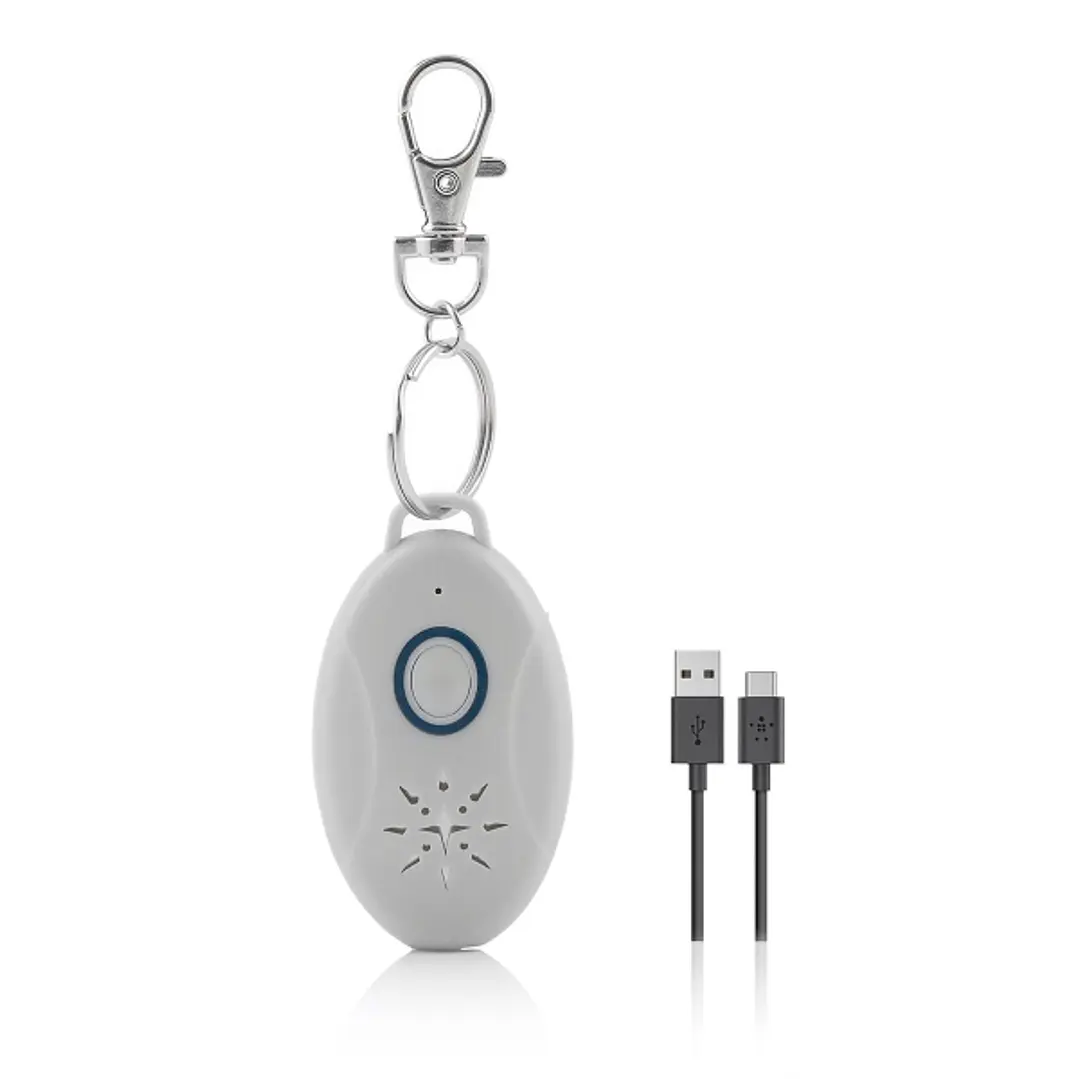 Innovagoods PetRep Antiparasitos por Ultrasonido para Mascotas - Recargable USB - Alcance hasta 3m - Autonomia hasta 5 Dias - Incluye Mosqueton - 3.5x 1