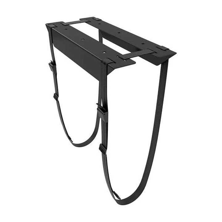 Aisens Soporte para CPU Debajo de Escritorio con Correa - Color Negro 1