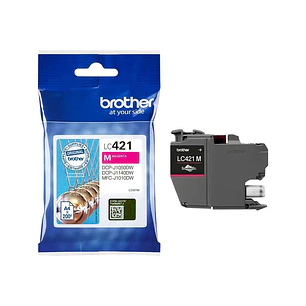 Brother LC421 Magenta Cartucho de Tinta Original - LC421M