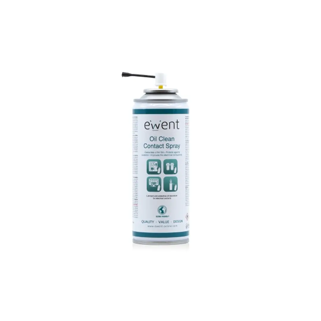 Ewent Spray de Limpieza para Contactos - 200ml - Base de Aceite - Color Ambar Claro 1