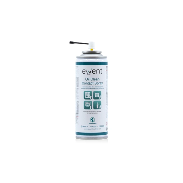 Ewent Spray de Limpieza para Contactos - 200ml - Base de Aceite - Color Ambar Claro 1