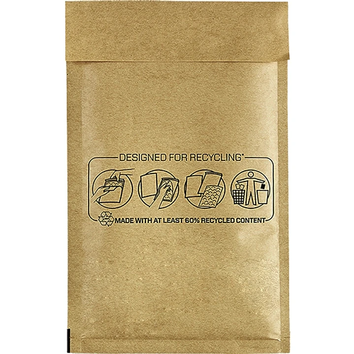 Fellowes Bankers Box Pack de 100 Bolsas de Burbujas Acolchada - Medida 120x210mm - Burbujas Internas para Amortiguacion - Ideal para Productos Fragile 1